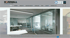 Desktop Screenshot of nordwall.com
